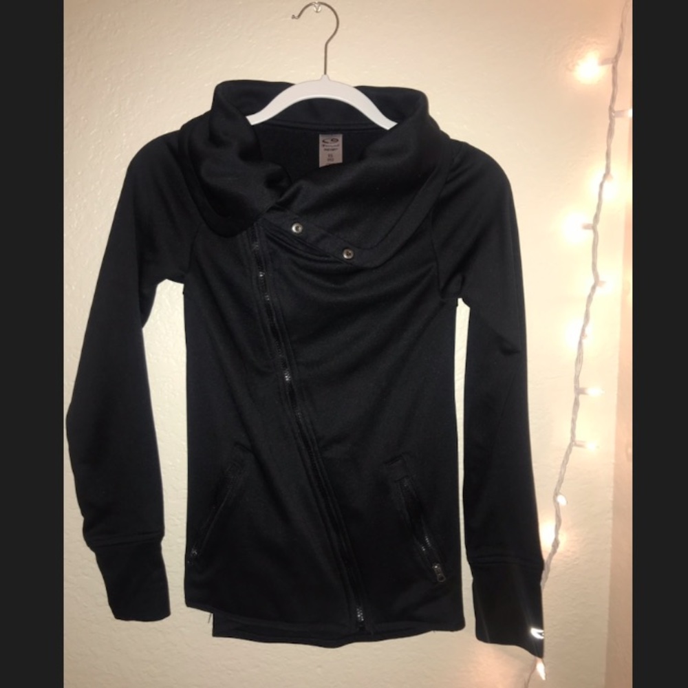 Champion cowl neck collar athletic jacket